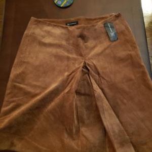 International Concepts Suede Skirt